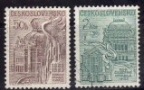 Tchécoslovaquie 1983 N°Y.T. :  2554 Et 2555 Obl. - Gebruikt