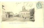 Verneuil Sur Seine. La Grande Rue Et L'église . - Verneuil Sur Seine