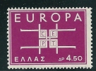 Greece 1963 Europa 4.5Drx  MNH V11780 - Unused Stamps