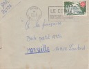 BOUAR - OUBANGUI - CHARI - 1957 - Colonies - Lettre - Flamme - Marcophilie - Autres & Non Classés