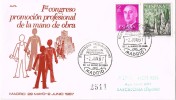 Carta Certificada Madrid 1967, Promocion Profesional Mano De Obra - Brieven En Documenten