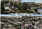 CPSM 18 De SAINT FLORENT SUR CHER Vue Aérienne PEU COURANTE Attention état Voir Desc. - Saint-Florent-sur-Cher