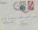POINTE NOIRE / CONGO 1956 / AFRIQUE / COLONIES FRANCAISES / LETTRE AVION - Storia Postale