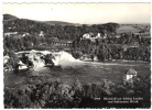 CPSM De Rheinfall Mit Schloss Laufen Und Schlösschen Wörth - Laufen-Uhwiesen 