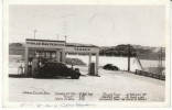 Service Station, Grand Coulee Dam WA, Gas Pumps Auto, C1940s Vintage Real Photo Postcard - Rutas Americanas