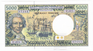 Polynésie Française / Tahiti - 5000 F CFP - Alphabet U.015 / 2011 / Signatures Barroux / Noyer / Besse - Neuf / UNC - French Pacific Territories (1992-...)