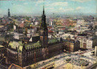 Deutschland, Hamburg - Mitte, Rathaus ,autos,tramway, Bus, Gelaufen Nein - Mitte