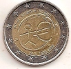 (BELGIQUE) 2009 10 Ans De L'union économique Et Monétaire - Belgio