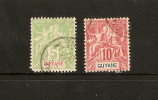 GUYANE N 43/44 Oblitéré - Used Stamps