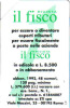 IL FISCO I - 5000 Lire - 2241 C&C - 184 Golden - Public Practical Advertising