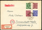 1946 Germany. French Zone. Registered Cover. Hannover 12.10.46. (G52c003) - Andere & Zonder Classificatie