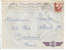 N°311   CASABLANCA    Vers   BORDEAUX   Le  26 FEVRIER 1952 - Covers & Documents