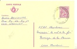 Belgique 194 III F - Cartes Postales 1951-..