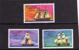 ST SAINT SANTA LUCIA 1976 AMERICAN REVOLUTION SHIPS OF THE REVOLUTIONARY PERIOD MNH - St.Lucia (...-1978)