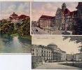 CASSEL Kassel  Hoftheater+Rathaus+Schloss  3 AK Um 1920 - Kassel