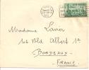 N° New York      Vers   FRANCE        Le    30 MARS 1955 - Storia Postale