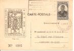 N° 176 EXPOSITION PHILATELIQUE POINTE A PITRE      Vers    CLERMONT      Le    09 JUIN1946 - Storia Postale