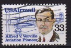 N° PA 107 O Y&T 1985  Pionnier De L'aviation Alfred V Verville - 3a. 1961-… Used