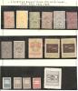 EXPOSITION PHILATELIQUE  1909+1921+1924+1925 - Feuillets Souvenir