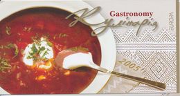 2005  - UCRAINA / UKRAINA - EUROPA CEPT-GASTRONOMIA. LIBRETTO - MNH. - 2005