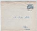 Sweden Single Stamped Cover Sent To Denmark Jonsered 4-12-1953 - Storia Postale