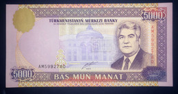 Turkmenistan 5000 Manats ( 2000 Year) - Turkménistan