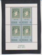 Ireland Scott # 326a Souvenir Sheet, F-VF Mint NH - Blocks & Kleinbögen