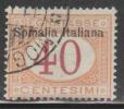 Q651.-.SOMALIA .-. 1909 .-. Scott # : J16 USED .-. POSTAGE DUE .-.  Cat US $ 55.00 - Somalië