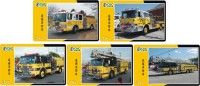 A04368 China Phone Cards Fire Engine 40pcs - Bomberos