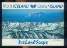 CPM Neuve Iceland Islande  Ice Landscape  Paysages De Glace - Islande