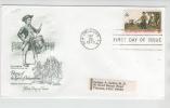 USA FDC 28-9-1973 Rise Of The Spirit Of Independence With Artmaster Cachet And Address - 1971-1980
