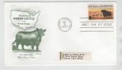 USA FDC 5-10-1973 Rural America Angus Cattle With Artmaster Cachet And Address - 1971-1980