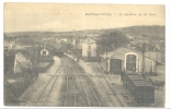 89 // PONT SUR TYONNE  Le Quartier De La Gare,  Poulain Rocher édit  ** - Pont Sur Yonne