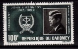 Kennedy Used, Dahamey, Famous People - Kennedy (John F.)