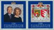 Liechtenstein 1992 Yvertn° 980-81 *** MNH Cote 7 Euro - Neufs