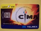 Mexico Chip Phone Card Telmex Ladatel, Mexicano Olympic Committee, CMA, Sport, Olympic Rings, - Mexique