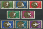 HONGRIE 1969 - J O Medailles D Or Mexico (Canoe Escrime Marteau ....) Serie Neuve Sans Charniere (Yvert 2020/27) - Nuevos