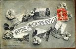 SOUVENIR DE GODERVILLE:  CARTE FANTAISIE 5 VUES - Goderville