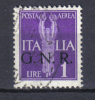 BIN157 - R.S.I. , Posta Aerea Il N. 121 Annullo Non Periziabile - Poste Aérienne