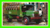 CAMIONS CARLSBURG MERCEDES 1928 - TRUCK CARLSBURG - ANIMATED - DIMENSION 10 X 18cm - - Camions & Poids Lourds