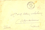 Morocco French Protectorate Maroc 1934 Cover From Petit Jean To Montecheraux (France) With 2 C. + 3 C. + 45 C. - Storia Postale