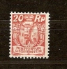 Liechtenstein 1924 1927 Yvertn° 69 (*) MLH Cote 40.00 Euro - Unused Stamps