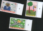 Olanda Pays Bas Nederland 1987 Emissione Con Sopratassa Per L´infanzia 3v Cpl Usati °Yv 1298/300 - Used Stamps