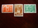 LIECHENSTEIN 1959  VIEWS Issue  THREE VALUES MNH. - Ongebruikt