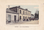 RANTIGNY.  _  Gare De Liancourt-Rantigny. Colorisée Et Animée. Chef De Gare, Militaire, Civils. Boeufs Et Cheval Attelés - Rantigny