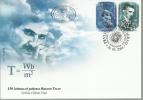 150th ANNIVERSARY OF BIRTH NIKOLA TESLA, 2006., Serbia And Montenegro, FDC - Elektriciteit