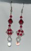 Boucles D'oreilles Perles En Cristal Swarovski Et Perles En Verre - Orecchini