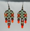 Boucles D´oreilles Perles En Cristal Swarovski Et Perles En Verre - Earrings