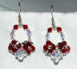 Boucles D´oreilles Perles En Cristal Swarovski - Boucles D'oreilles