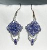 Boucles D´oreilles Perles En Cristal Swarovski - Boucles D'oreilles